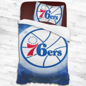 Philadelphia 76Ers Logo Type 1664 Bedding Sets Sporty Bedroom Home Decor