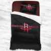 Houston Rockets Logo Type 1680 Bedding Sets Sporty Bedroom Home Decor