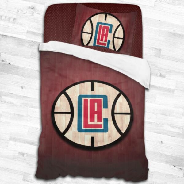 La Clippers Logo Type 1685 Bedding Sets Sporty Bedroom Home Decor