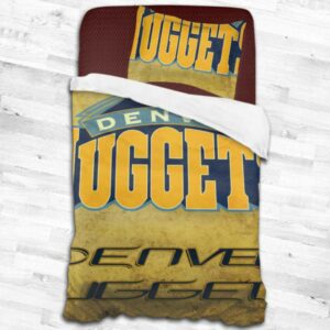 Nba Denver Nuggets Logo Type 1817 Bedding Sets Sporty Bedroom Home Decor
