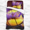 Nba Los Angeles Lakers Logo Type 1822 Bedding Sets Sporty Bedroom Home Decor