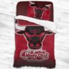 Nba Chicago Bulls Logo Type 1825 Bedding Sets Sporty Bedroom Home Decor