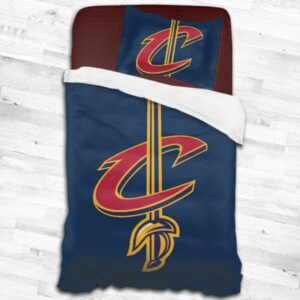 Nba Cleveland Cavaliers Logo Type 1826 Bedding Sets Sporty Bedroom Home Decor