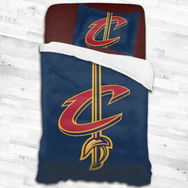 Nba Cleveland Cavaliers Logo Type 1826 Bedding Sets Sporty Bedroom Home Decor