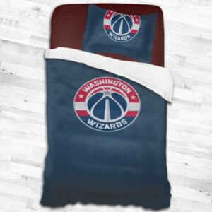 Nba Washington Wizards Logo Type 1838 Bedding Sets Sporty Bedroom Home Decor