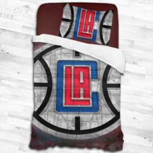 La Clippers Logo Type 1862 Bedding Sets Sporty Bedroom Home Decor