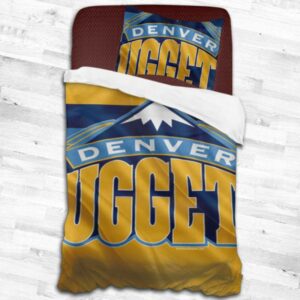 Denver Nuggets Logo Type 1869 Bedding Sets Sporty Bedroom Home Decor