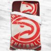 Nba Atlanta Hawks Logo Type 1875 Bedding Sets Sporty Bedroom Home Decor