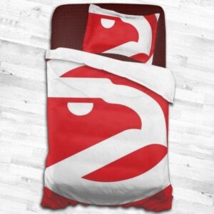 Nba Atlanta Hawks Logo Type 1879 Bedding Sets Sporty Bedroom Home Decor