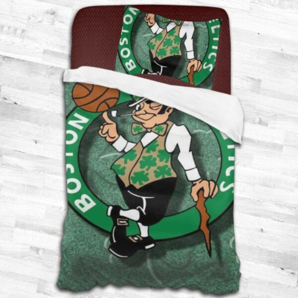 Nba Boston Celtics Logo Type 1882 Bedding Sets Sporty Bedroom Home Decor
