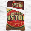Nba Detroit Pistons Logo Type 1884 Bedding Sets Sporty Bedroom Home Decor