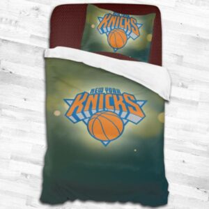 Nba New York Knicks Logo Type 1898 Bedding Sets Sporty Bedroom Home Decor