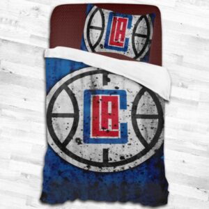 Nba La Clippers Logo Type 1961 Bedding Sets Sporty Bedroom Home Decor