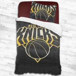 Nba New York Knicks Logo Type 1969 Bedding Sets Sporty Bedroom Home Decor