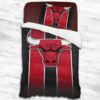 Nba Chicago Bulls Logo Type 2019 Bedding Sets Sporty Bedroom Home Decor