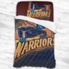 Nba Golden State Warriors Logo Type 2026 Bedding Sets Sporty Bedroom Home Decor