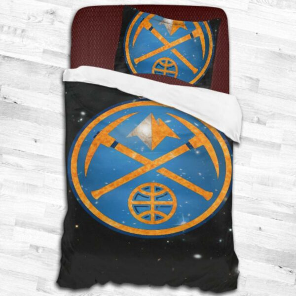 Nba Denver Nuggets Logo Type 2094 Bedding Sets Sporty Bedroom Home Decor