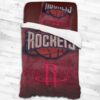 Nba Houston Rockets Logo Type 2095 Bedding Sets Sporty Bedroom Home Decor