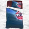 Detroit Pistons Logo Type 2125 Bedding Sets Sporty Bedroom Home Decor