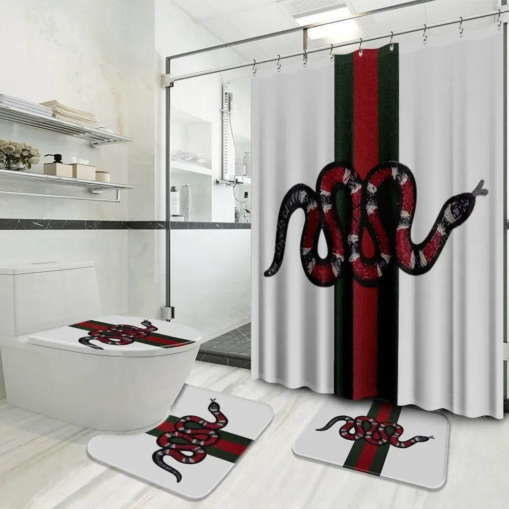 Gucci Bathroom Set Home Decor Hypebeast Luxury Fashion Brand Bath Mat