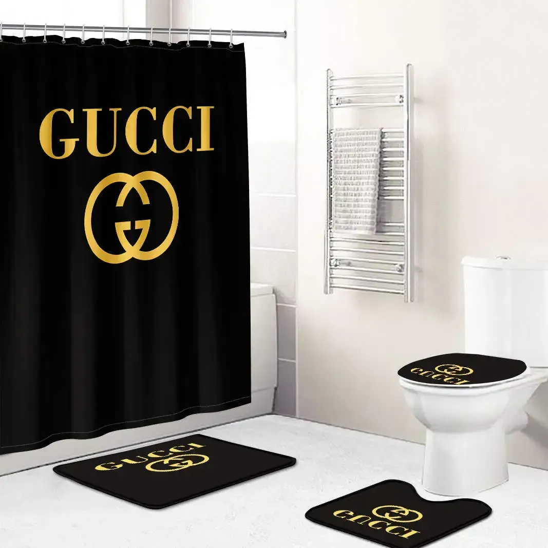 Gucci Bathroom Set Hypebeast Home Decor Luxury Fashion Brand Bath Mat