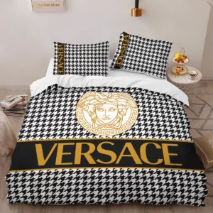 Versace Louis Vuitton Logo Brand Bedding Set Home Decor Bedspread Luxury Bedroom