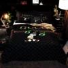 Gucci Mickey Drinking Logo Brand Bedding Set Bedroom Home Decor Bedspread Luxury