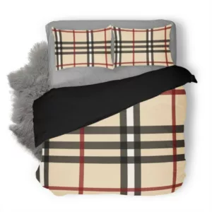 Burberry Logo Brand Bedding Set Bedroom Luxury Home Decor Bedspread