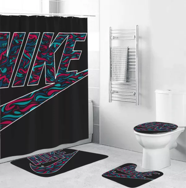 Nike Bathroom Set Bath Mat Luxury Fashion Brand Home Decor Hypebeast