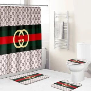 Gucci New Bathroom Set Luxury Fashion Brand Hypebeast Home Decor Bath Mat