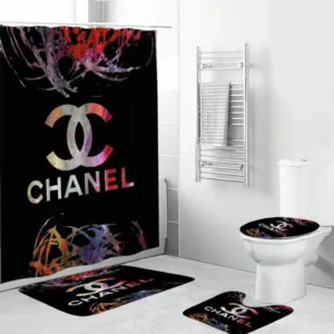 Chanel Bathroom Set Luxury Fashion Brand Hypebeast Home Decor Bath Mat