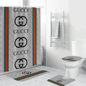 Gucci Bathroom Set Luxury Fashion Brand Home Decor Bath Mat Hypebeast