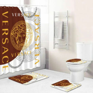 Gianni Versace Bathroom Set Home Decor Bath Mat Luxury Fashion Brand Hypebeast