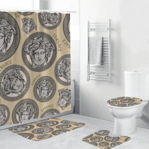 Gianni Versace Bathroom Set Hypebeast Home Decor Bath Mat Luxury Fashion Brand