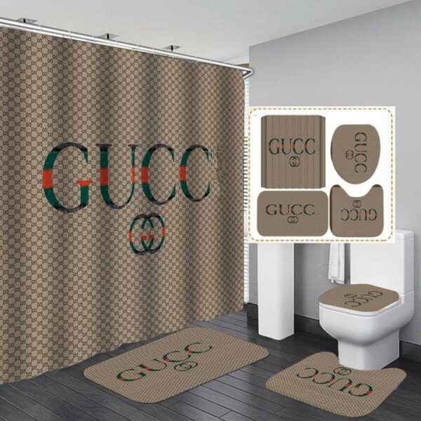 Gucci Bathroom Set Bath Mat Hypebeast Luxury Fashion Brand Home Decor