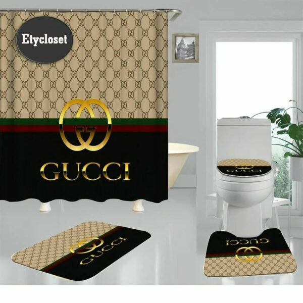 Gucci Bathroom Set Hypebeast Home Decor Luxury Fashion Brand Bath Mat