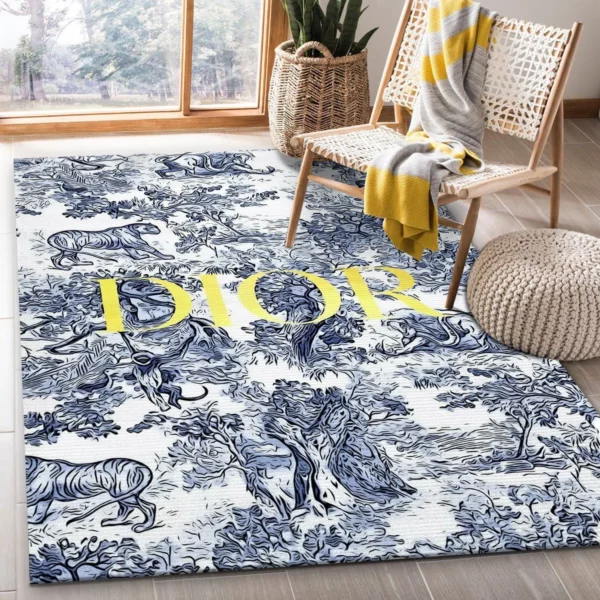 Dior s Rectangle Rug Door Mat Area Carpet Fashion Brand Home Decor Luxury