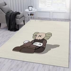 Kaws illustration Rectangle Rug Fashion Brand Luxury Area Carpet Home Decor Door Mat