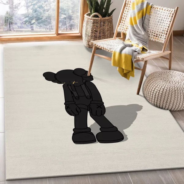 Kaws small lie figure Rectangle Rug Luxury Home Decor Door Mat Fashion Brand Area Carpet