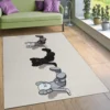 Kaws supreme figurine set Rectangle Rug Luxury Area Carpet Fashion Brand Home Decor Door Mat