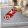 Louis Vuitton Skateboard Rectangle Rug Door Mat Luxury Home Decor Area Carpet Fashion Brand