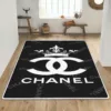 Chanel Queen Rectangle Rug Home Decor Luxury Door Mat Area Carpet Fashion Brand