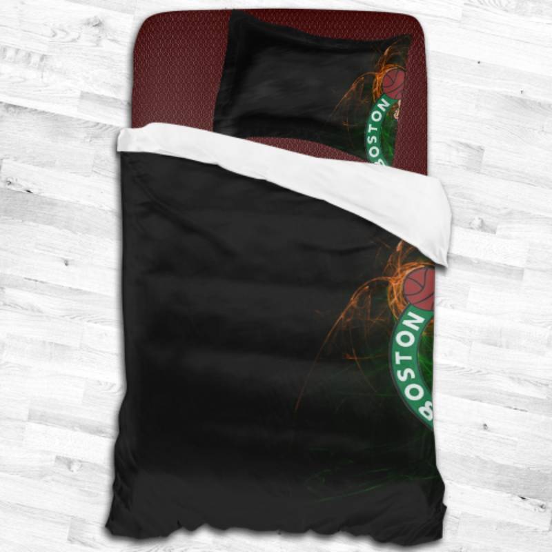 Boston Celtics Logo Type 1797 Bedding Sets Sporty Bedroom Home Decor