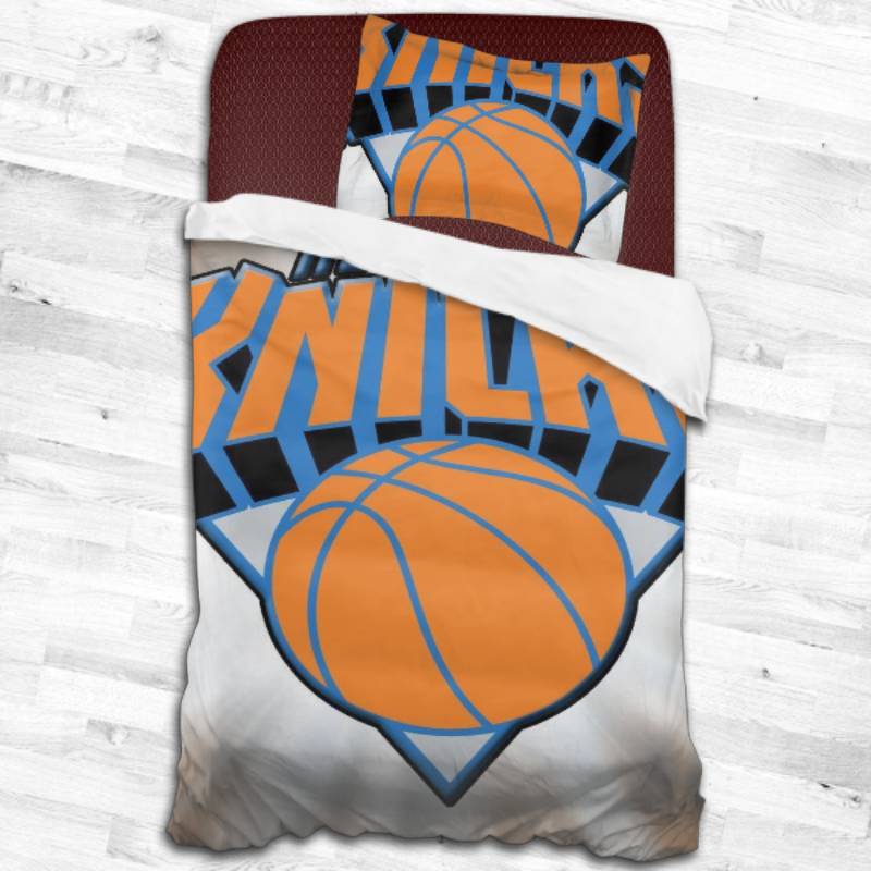 Nba New York Knicks Logo Type 1827 Bedding Sets Sporty Bedroom Home Decor