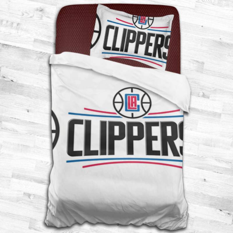 La Clippers Logo Type 1873 Bedding Sets Sporty Bedroom Home Decor