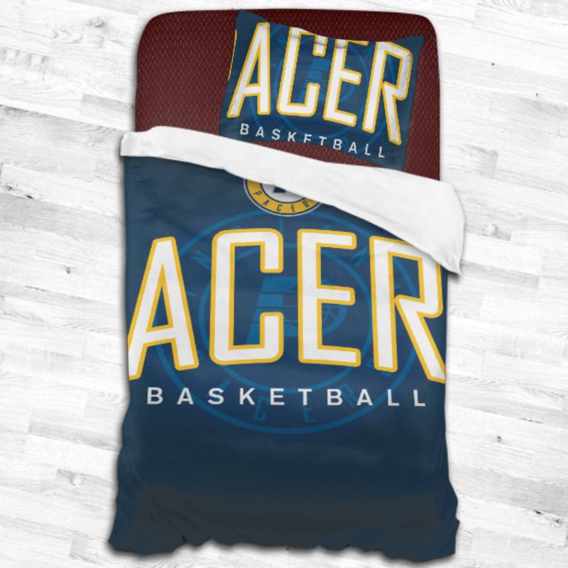 Nba Indiana Pacers Logo Type 1886 Bedding Sets Sporty Bedroom Home Decor