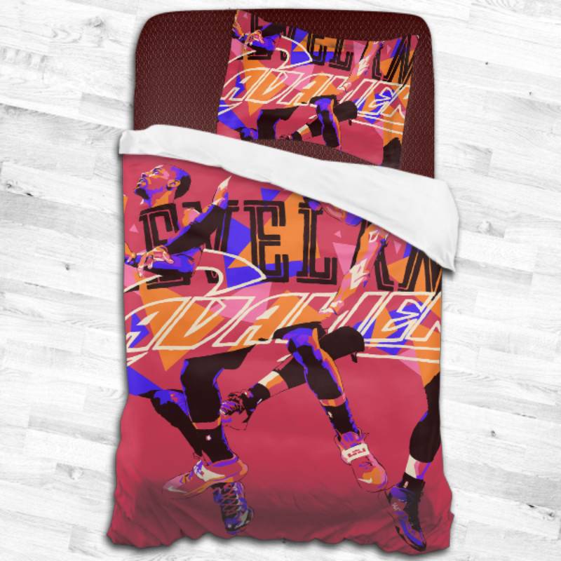 Nba Cleveland Cavaliers Logo Type 1888 Bedding Sets Sporty Bedroom Home Decor