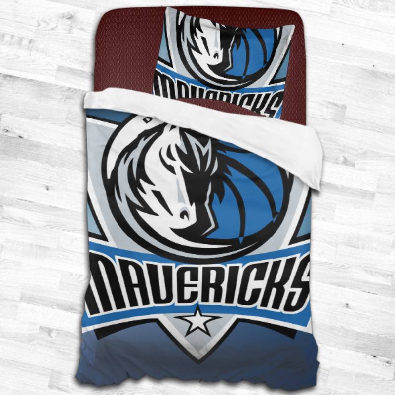 Nba Dallas Mavericks Logo Type 1890 Bedding Sets Sporty Bedroom Home Decor