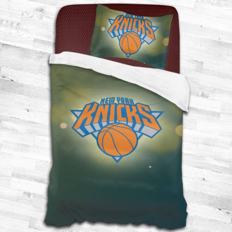 Nba New York Knicks Logo Type 1898 Bedding Sets Sporty Bedroom Home Decor