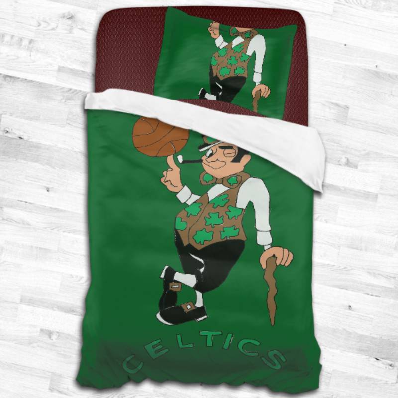 Boston Celtics Logo Type 1927 Bedding Sets Sporty Bedroom Home Decor